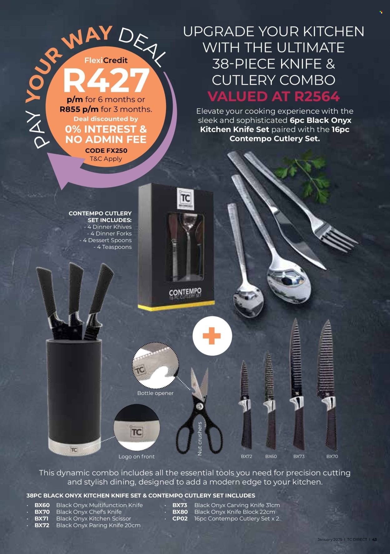 Table Charm Direct specials - 01/01/2025 - 31/01/2025. Page 43