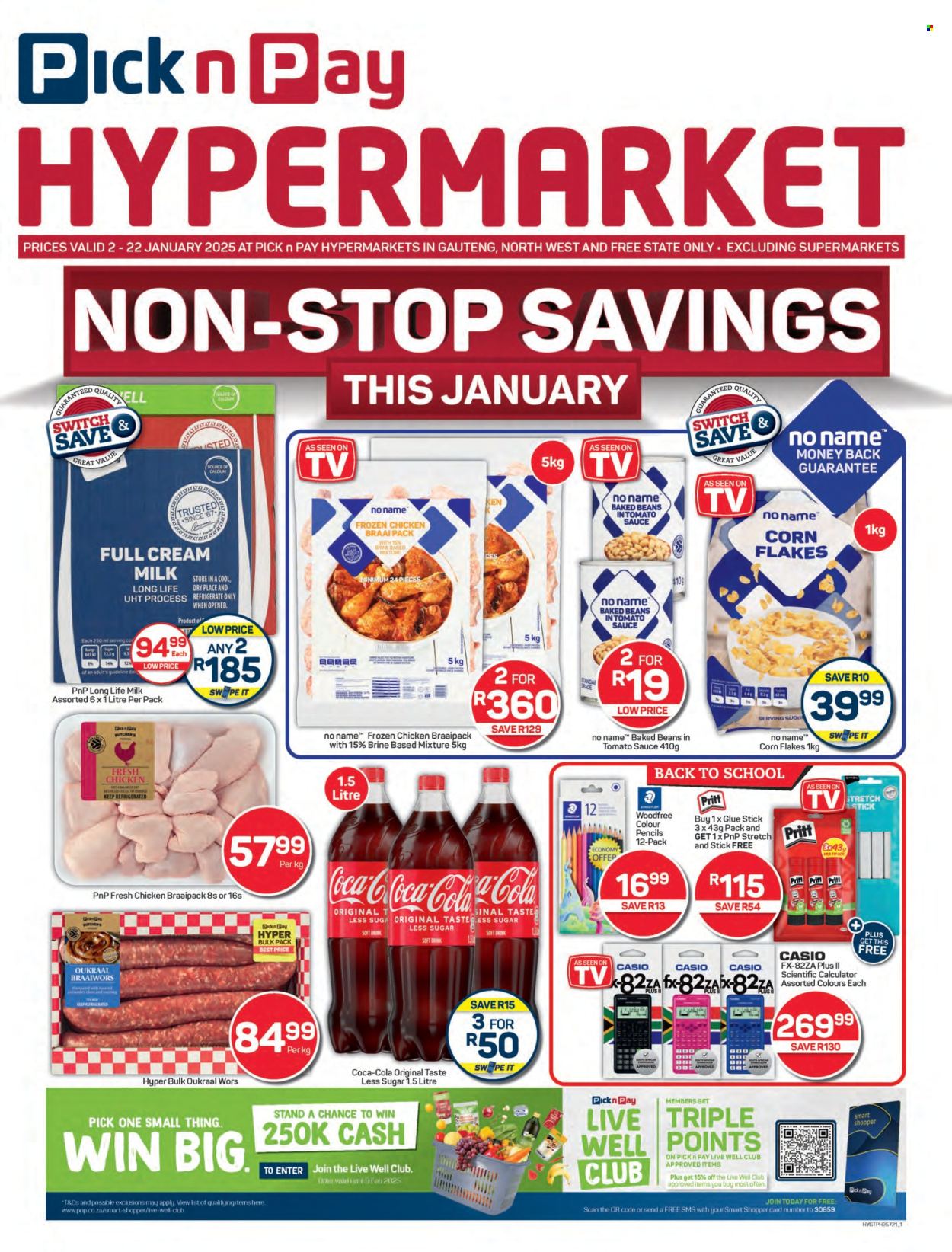 Pick n Pay Hypermarket specials - 02/01/2025 - 22/01/2025. Page 1