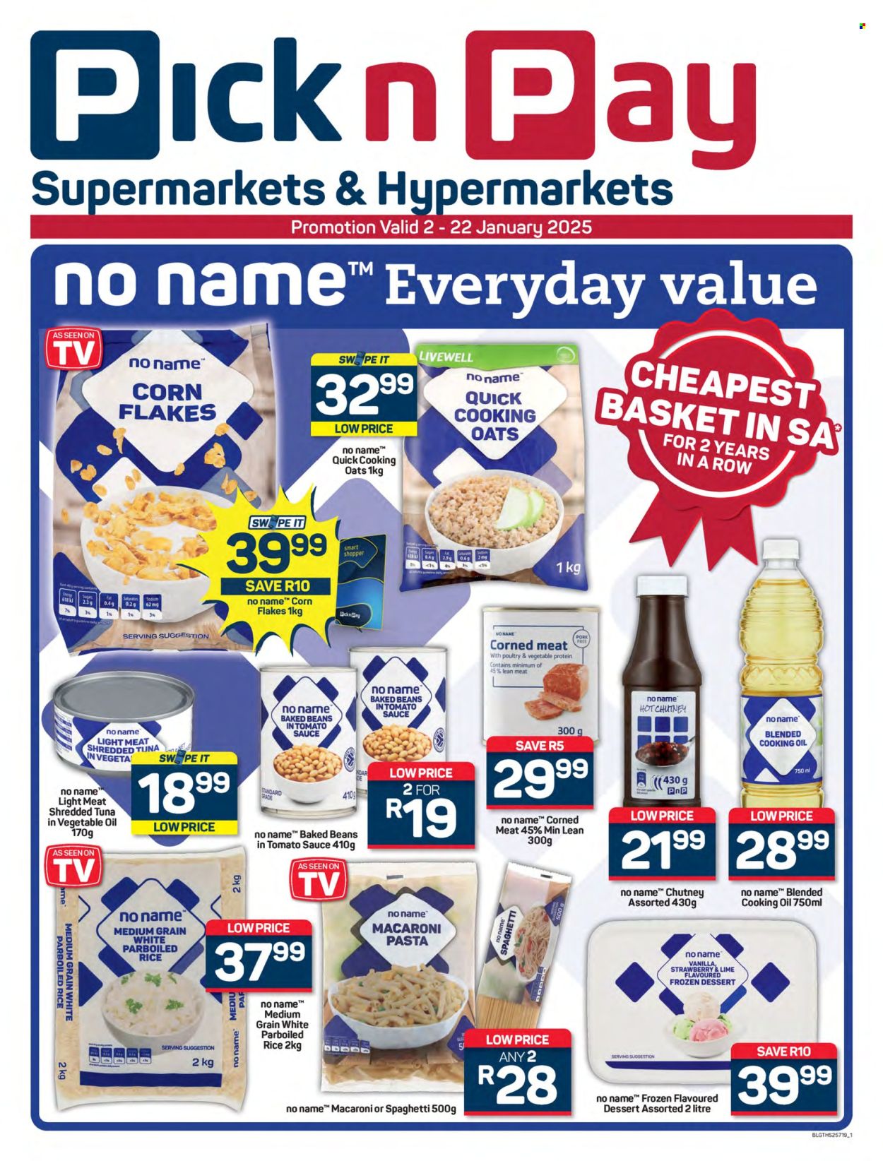 Pick n Pay specials - 02/01/2025 - 22/01/2025. Page 1