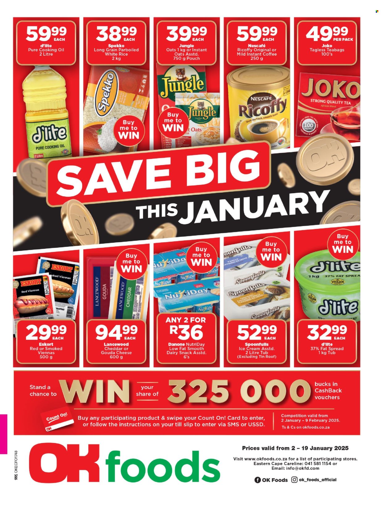 OK Foods specials - 02/01/2025 - 19/01/2025. Page 1