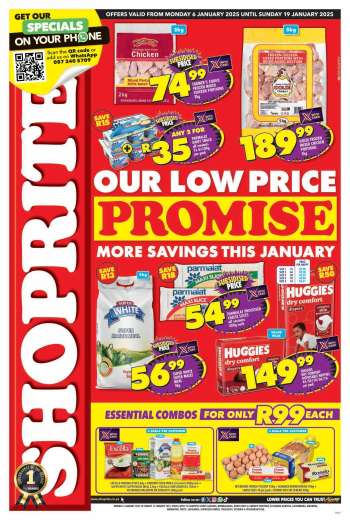 Shoprite catalogue  - 06/01/2025 - 19/01/2025.