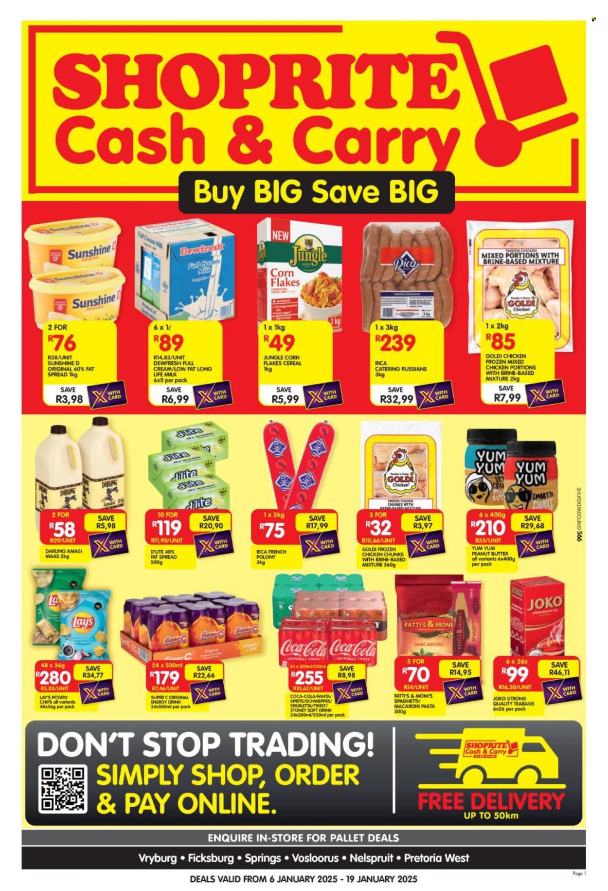 Shoprite specials - 06/01/2025 - 19/01/2025. Page 1