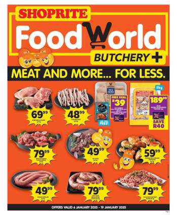 Shoprite catalogue  - 06/01/2025 - 19/01/2025.