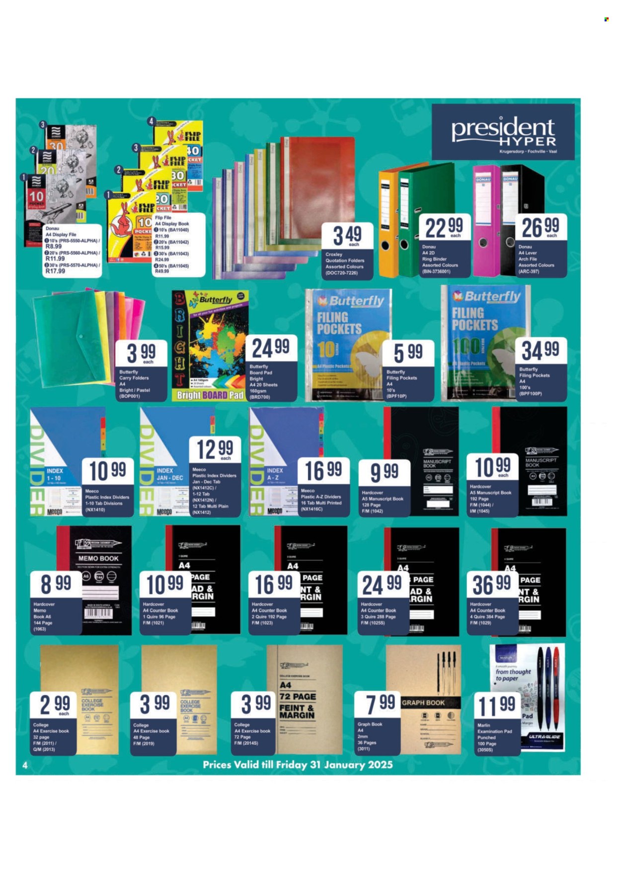 President Hyper specials - 23/12/2024 - 31/01/2025. Page 4