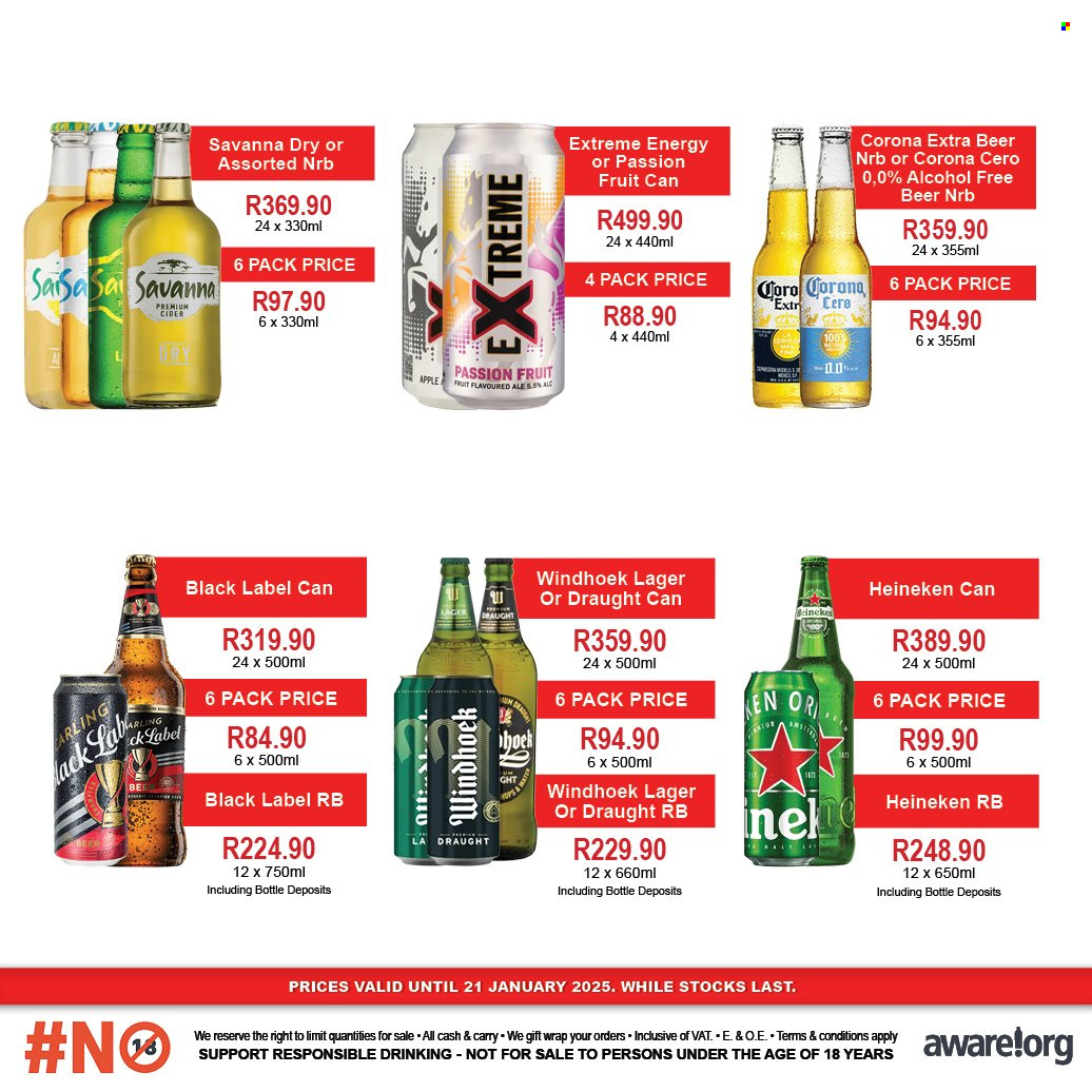 Johnny's Liquor Hypermarket specials - 06/01/2025 - 21/01/2025. Page 1