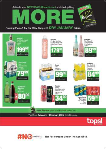 TOPS at SPAR catalogue  - 07/01/2025 - 09/02/2025.