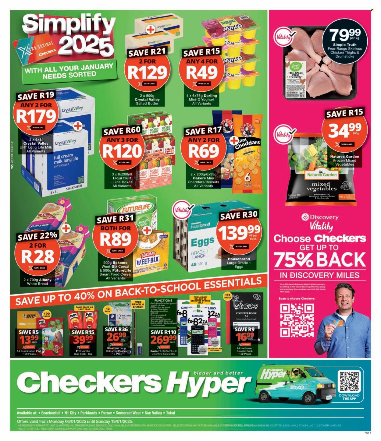 Checkers specials - 06/01/2025 - 19/01/2025. Page 1