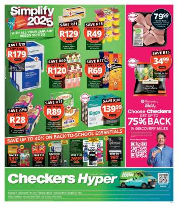 Checkers catalogue  - 06/01/2025 - 19/01/2025.