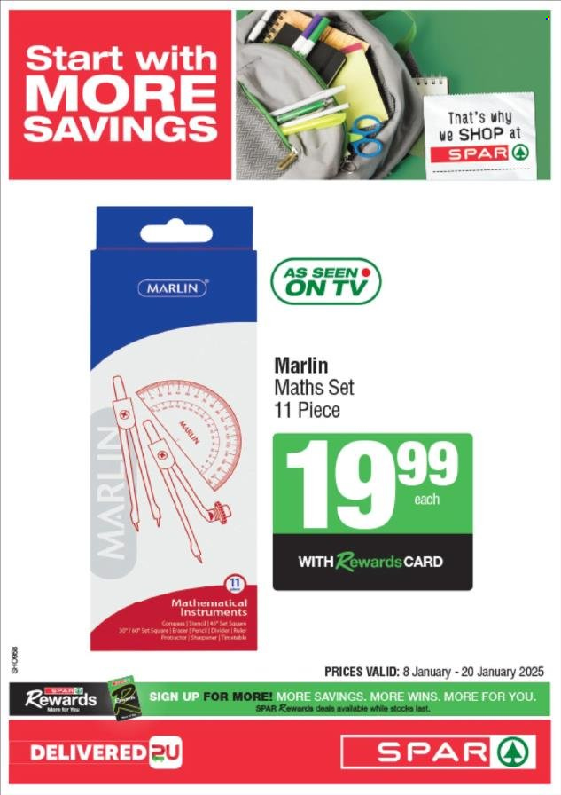 SPAR specials - 08/01/2025 - 20/01/2025. Page 2