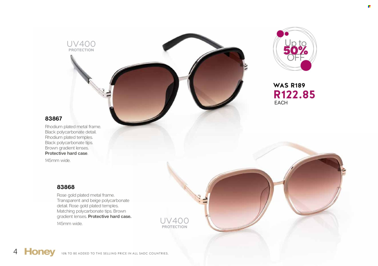 Honey specials. Page 6