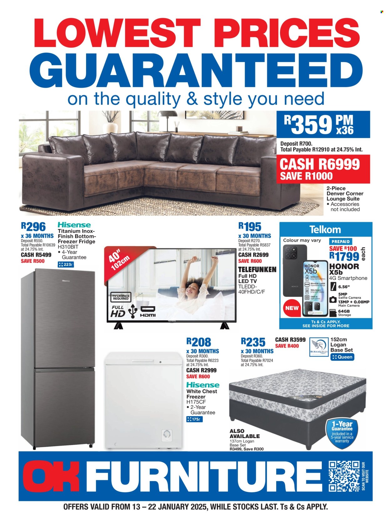 OK Furniture specials - 13/01/2025 - 22/01/2025. Page 1