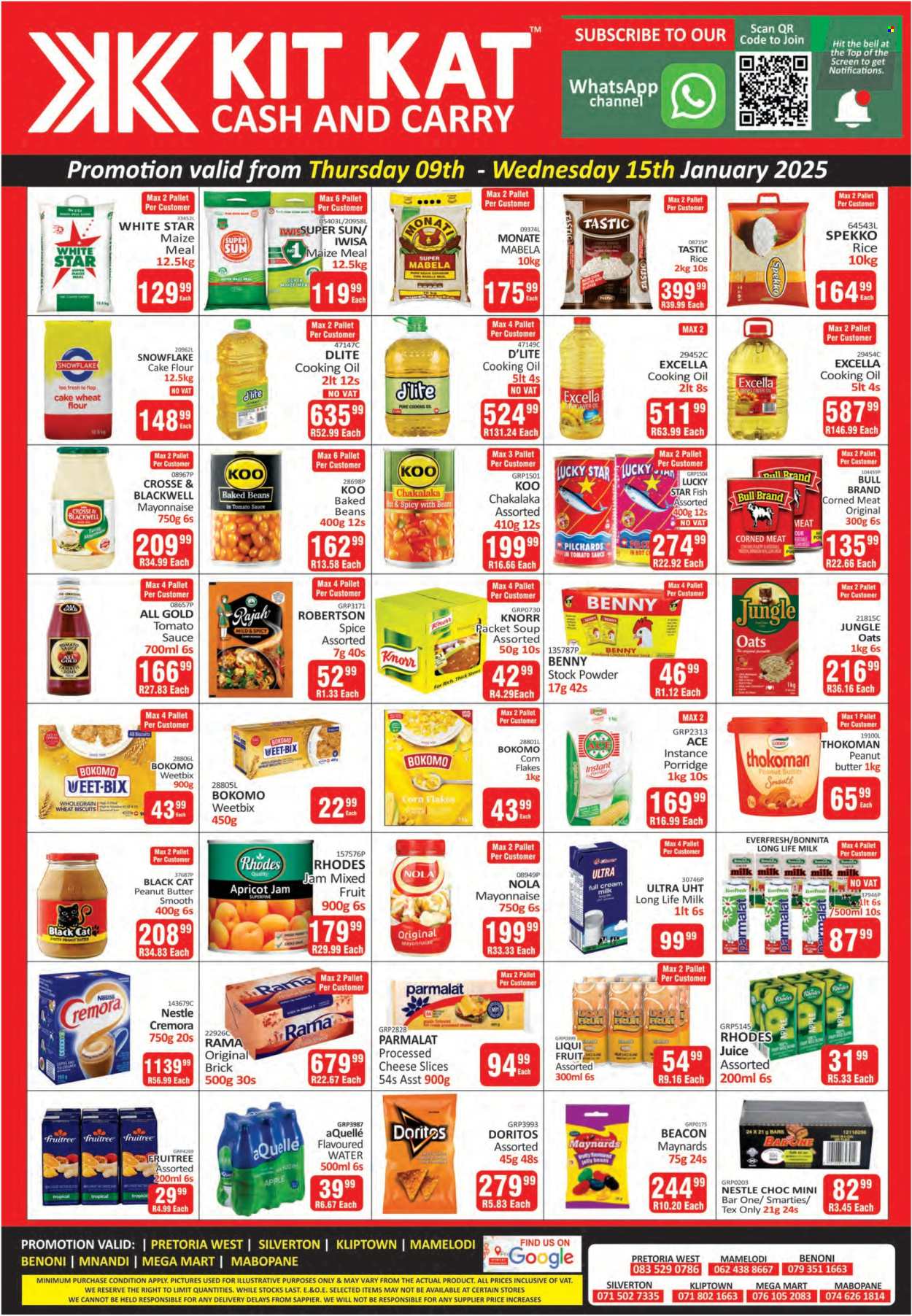 Kit Kat Cash & Carry specials - 09/01/2025 - 15/01/2025. Page 1