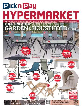 Pick n Pay Hypermarket catalogue  - 13/01/2025 - 26/01/2025.