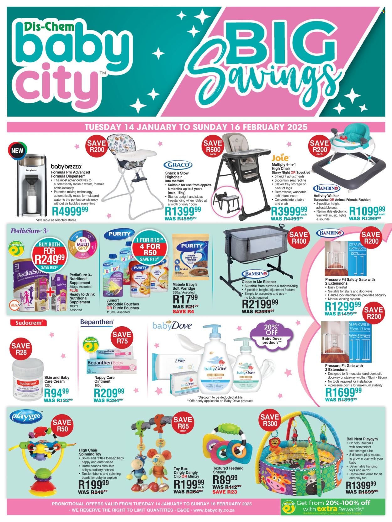 Baby City specials - 14/01/2025 - 16/02/2025. Page 1