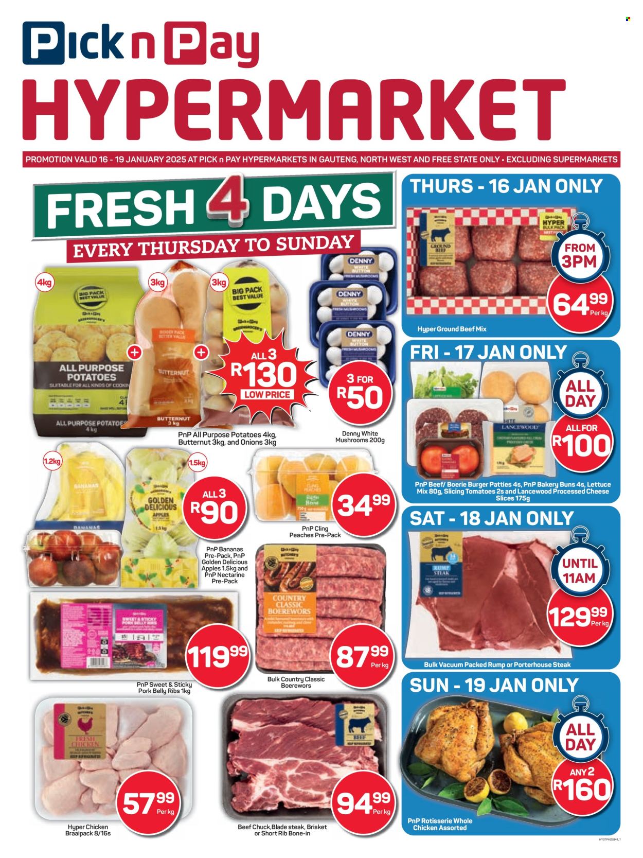 Pick n Pay Hypermarket specials - 16/01/2025 - 19/01/2025. Page 1