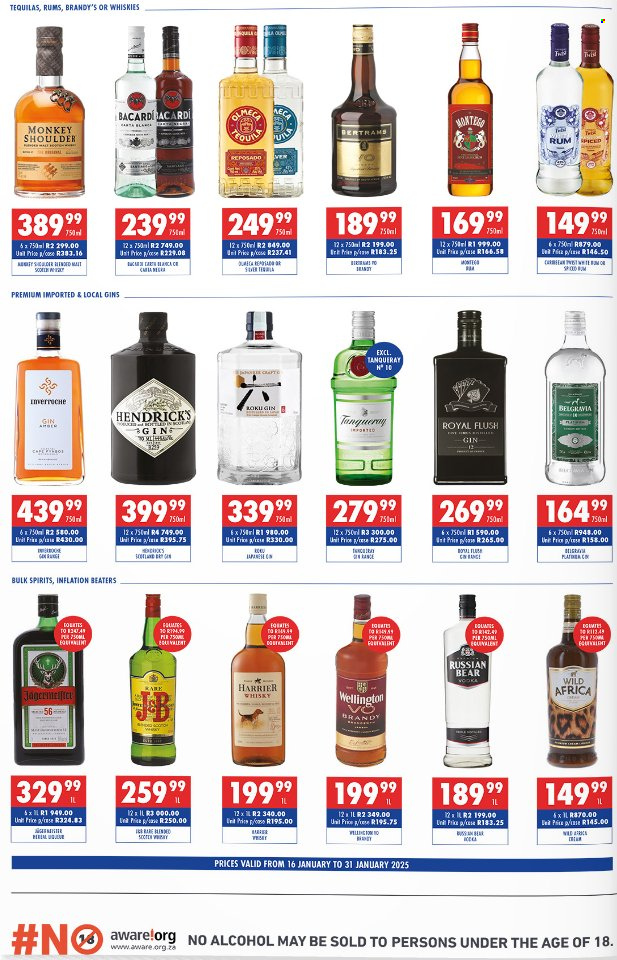 Liberty Liquors specials - 16/01/2025 - 31/01/2025. Page 2