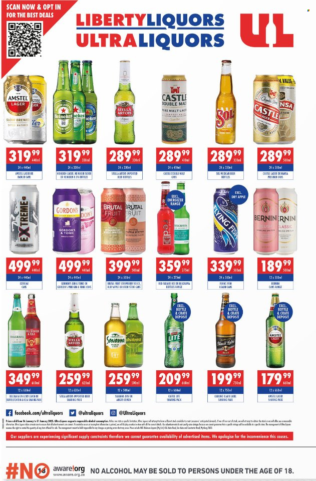 Liberty Liquors specials - 16/01/2025 - 31/01/2025. Page 4