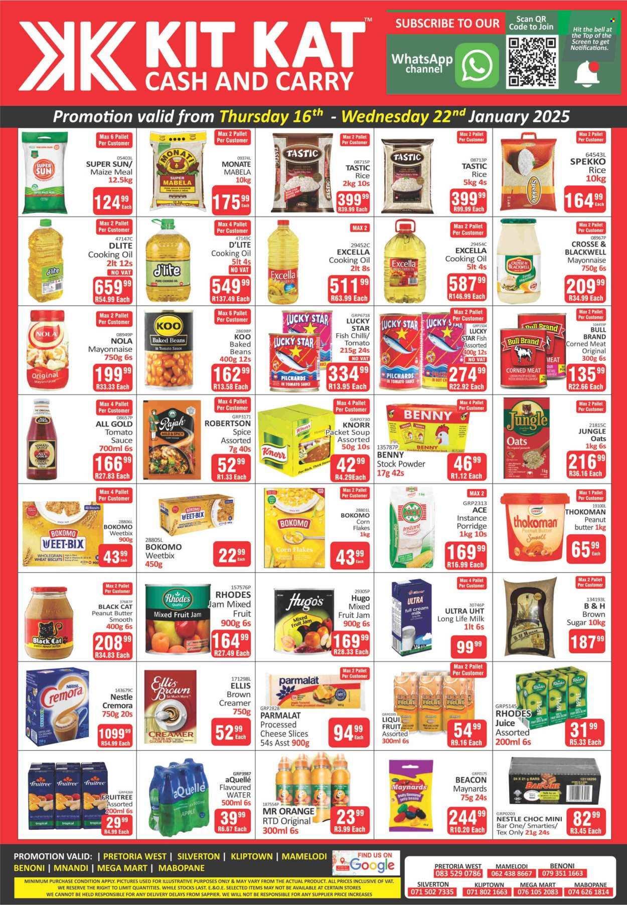 Kit Kat Cash & Carry specials - 16/01/2025 - 22/01/2025. Page 1