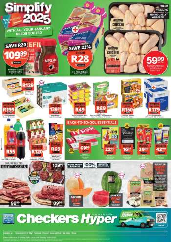 Checkers catalogue  - 16/01/2025 - 19/01/2025.