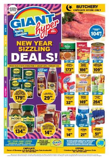 Giant Hyper catalogue  - 17/01/2025 - 02/02/2025.