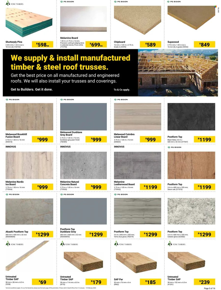 Builders specials - 14/01/2025 - 10/02/2025. Page 5