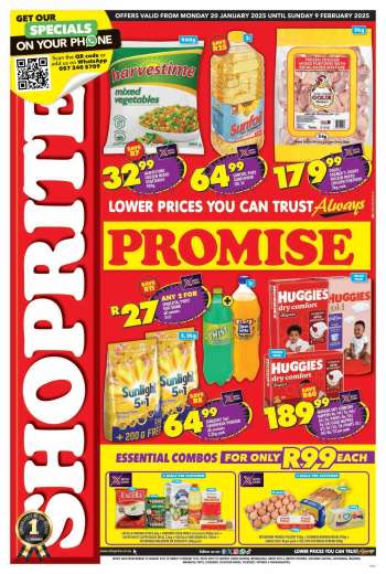 Shoprite catalogue  - 20/01/2025 - 09/02/2025.