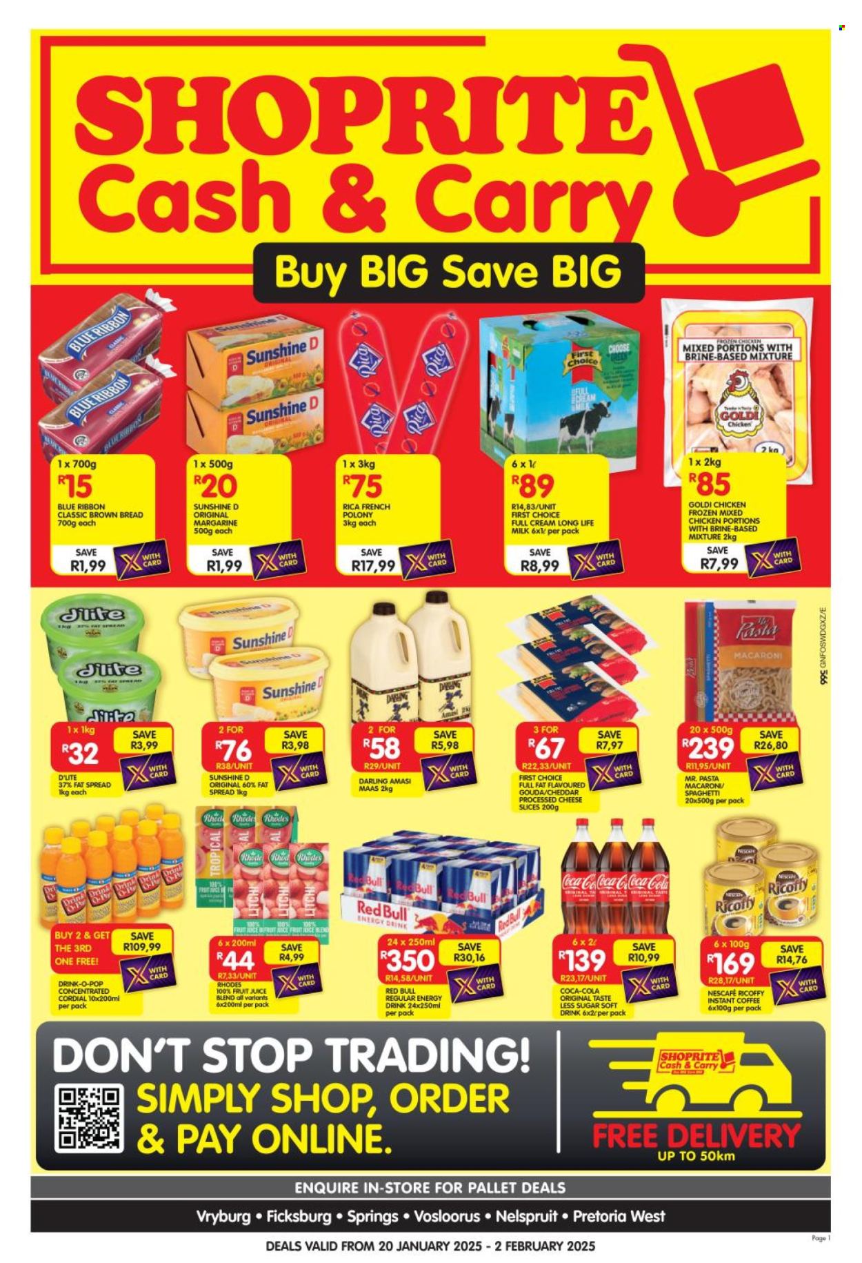 Shoprite specials - 20/01/2025 - 02/02/2025. Page 1