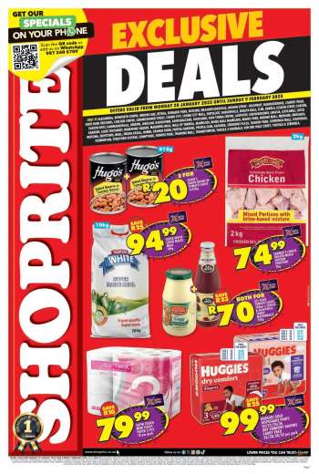 Shoprite catalogue  - 20/01/2025 - 09/02/2025.