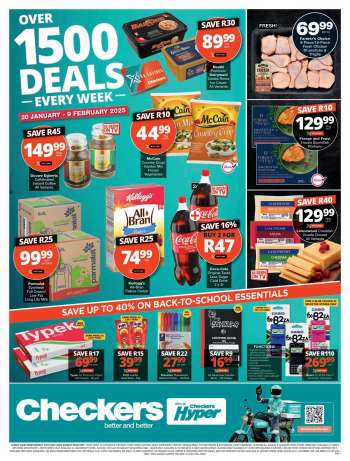 Checkers catalogue  - 20/01/2025 - 09/02/2025.