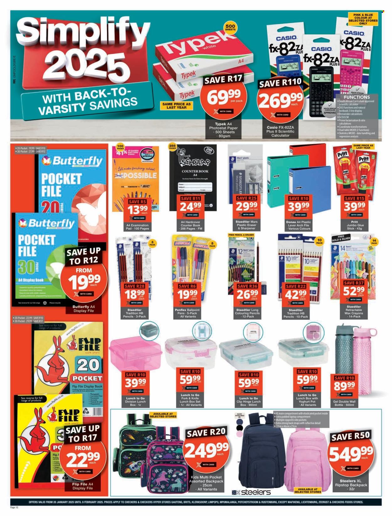 Checkers specials - 20/01/2025 - 09/02/2025. Page 10