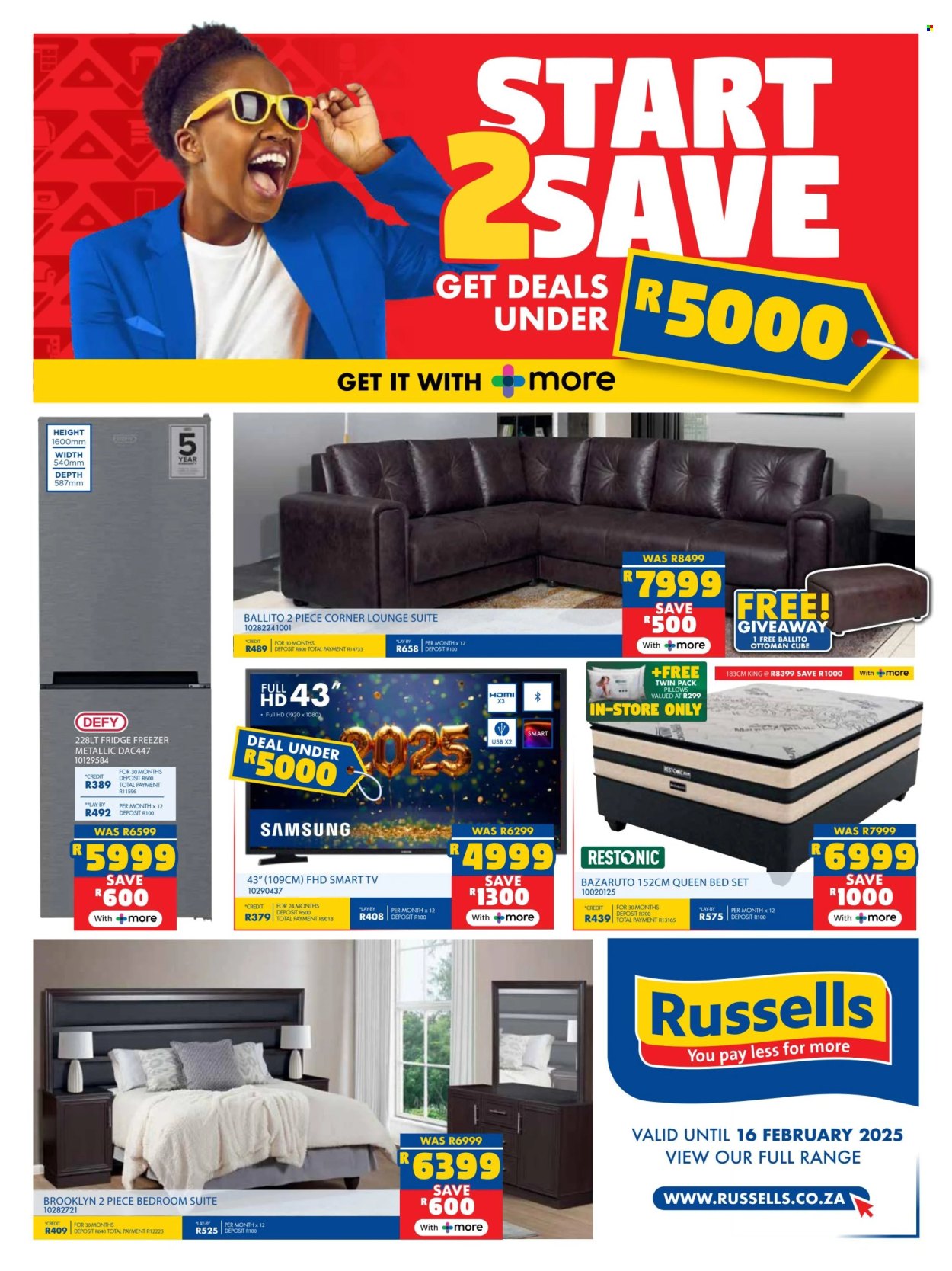 Russells specials - 20/01/2025 - 16/02/2025. Page 1
