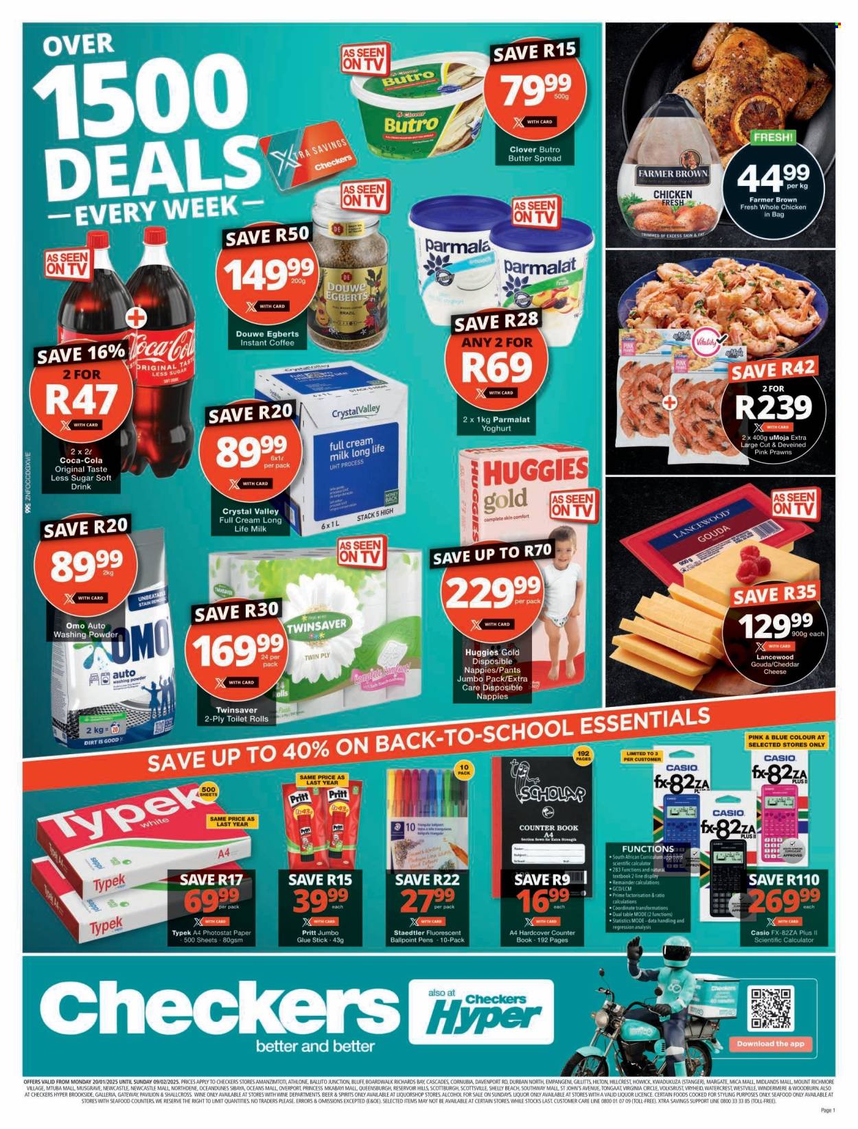 Checkers specials - 20/01/2025 - 09/02/2025. Page 1