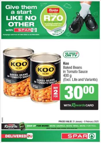 SPAR catalogue  - 21/01/2025 - 09/02/2025.