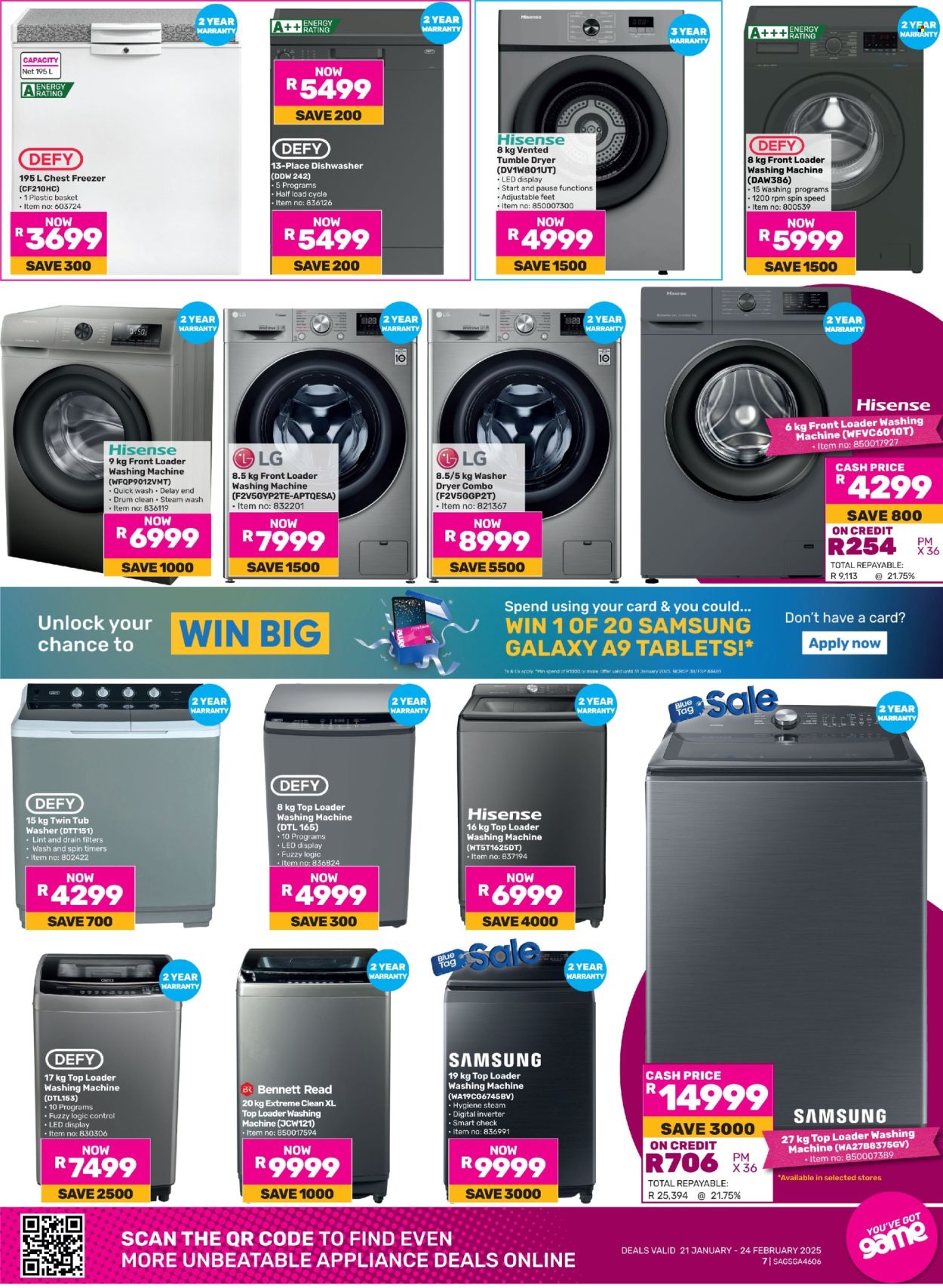 Game specials - 21/01/2025 - 24/02/2025. Page 7