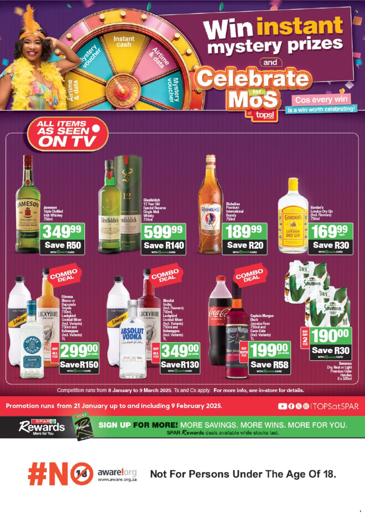 TOPS at SPAR specials - 21/01/2025 - 09/02/2025. Page 1