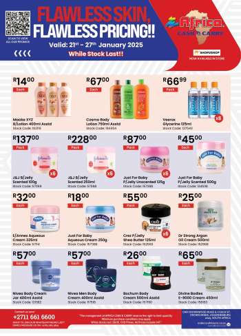 Africa Cash & Carry catalogue  - 21/01/2025 - 27/01/2025.