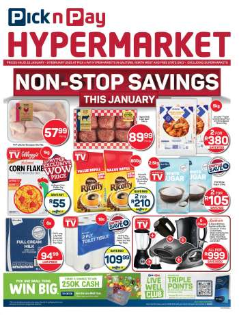 Pick n Pay Hypermarket catalogue  - 23/01/2025 - 09/02/2025.