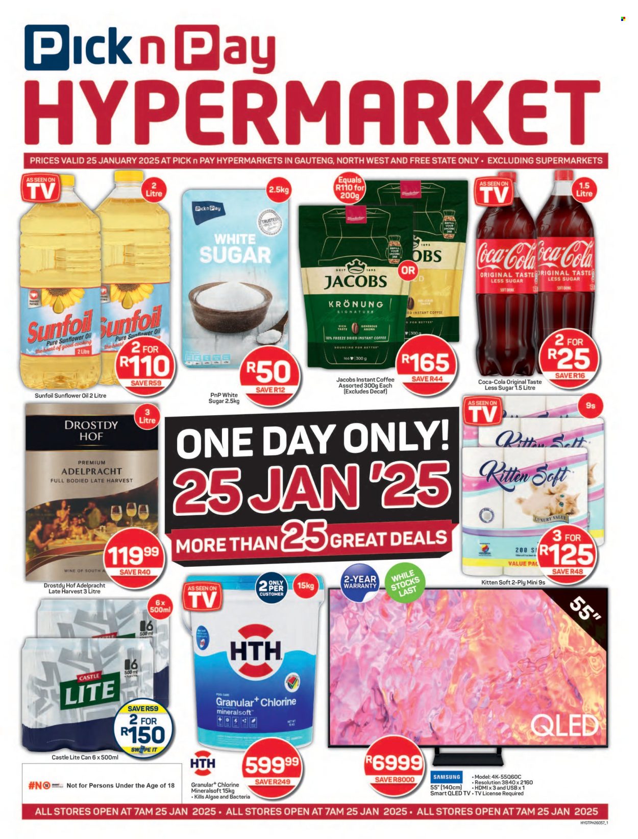Pick n Pay Hypermarket specials - 25/01/2025 - 25/01/2025. Page 1
