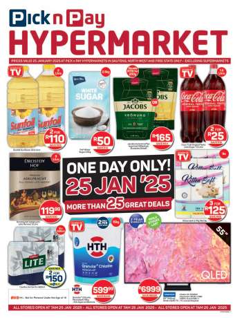 Pick n Pay Hypermarket catalogue  - 25/01/2025 - 25/01/2025.