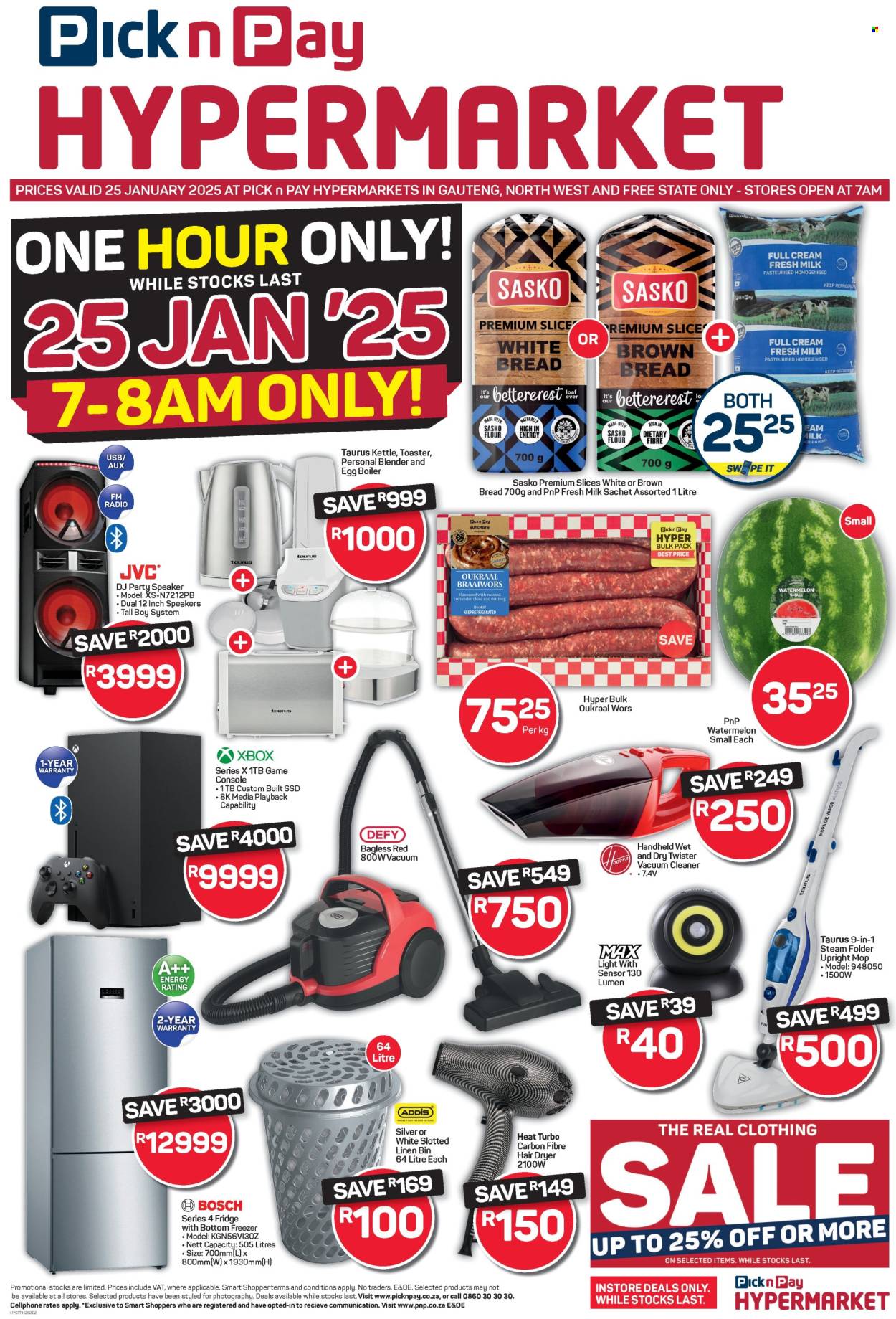 Pick n Pay Hypermarket specials - 25/01/2025 - 25/01/2025. Page 1