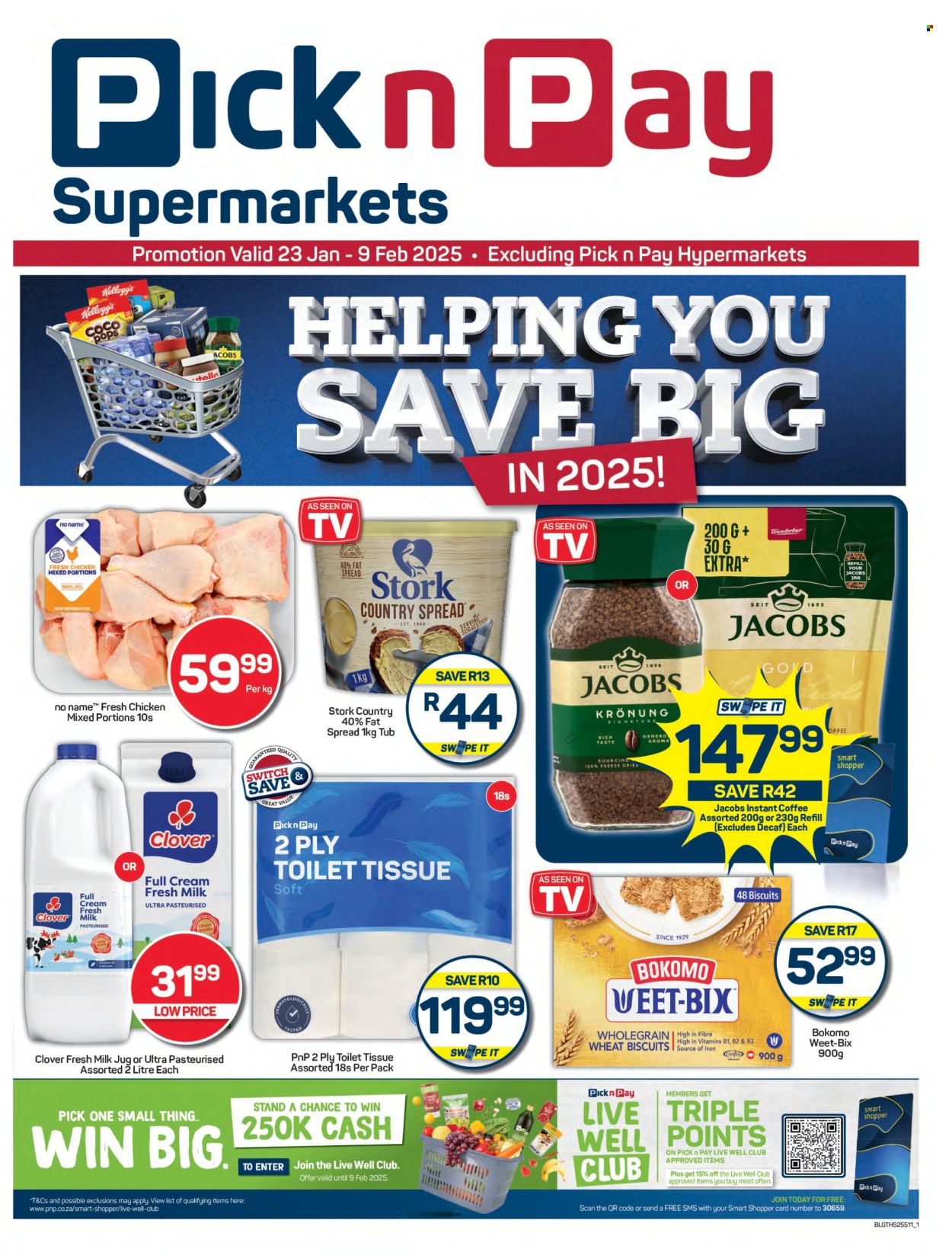 Pick n Pay Supermarket specials - 23/01/2025 - 09/02/2025. Page 1