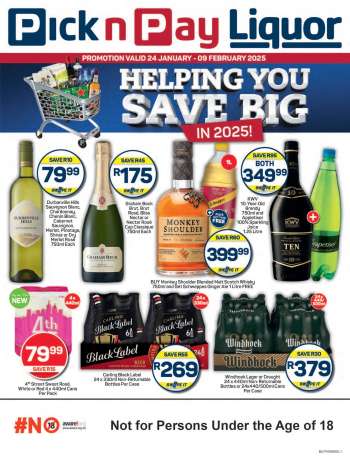 Pick n Pay catalogue  - 24/01/2025 - 09/02/2025.