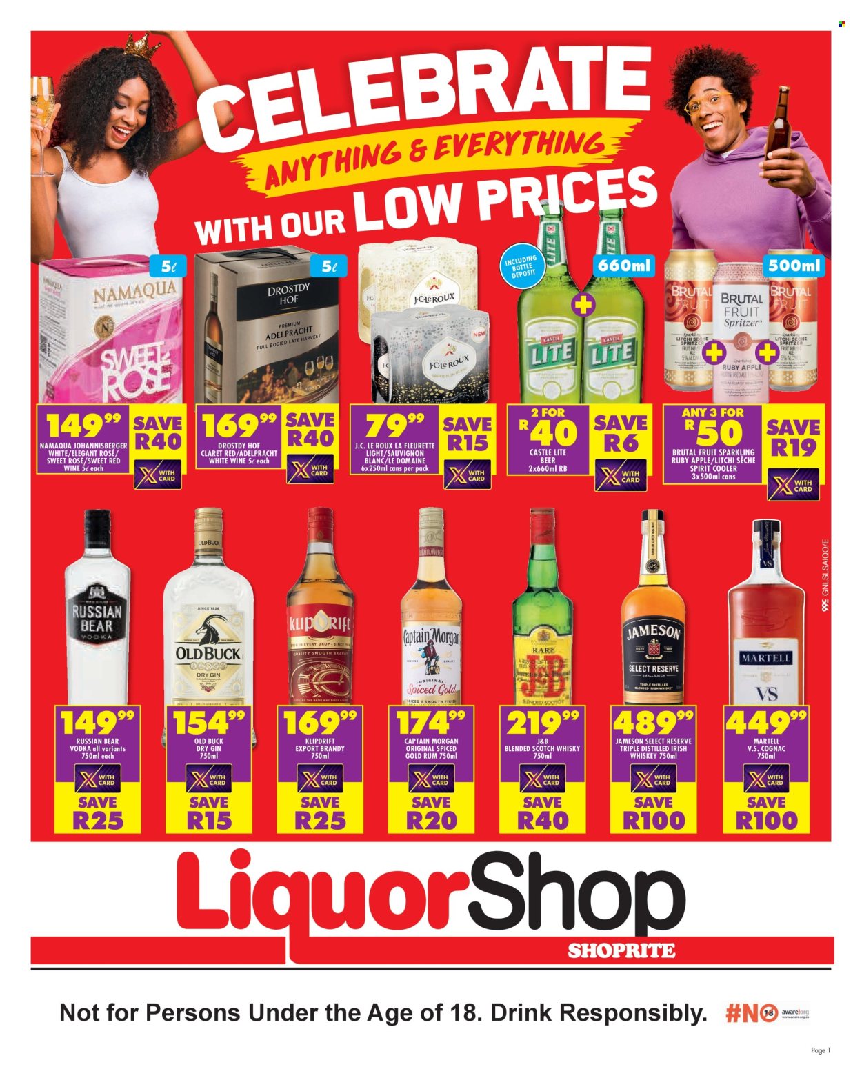 Shoprite specials - 24/01/2025 - 09/02/2025. Page 1