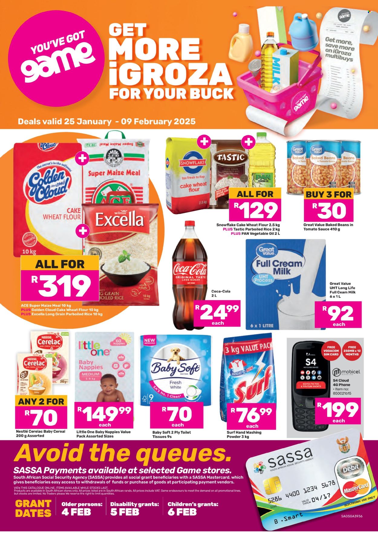 Game specials - 25/01/2025 - 27/01/2025. Page 1