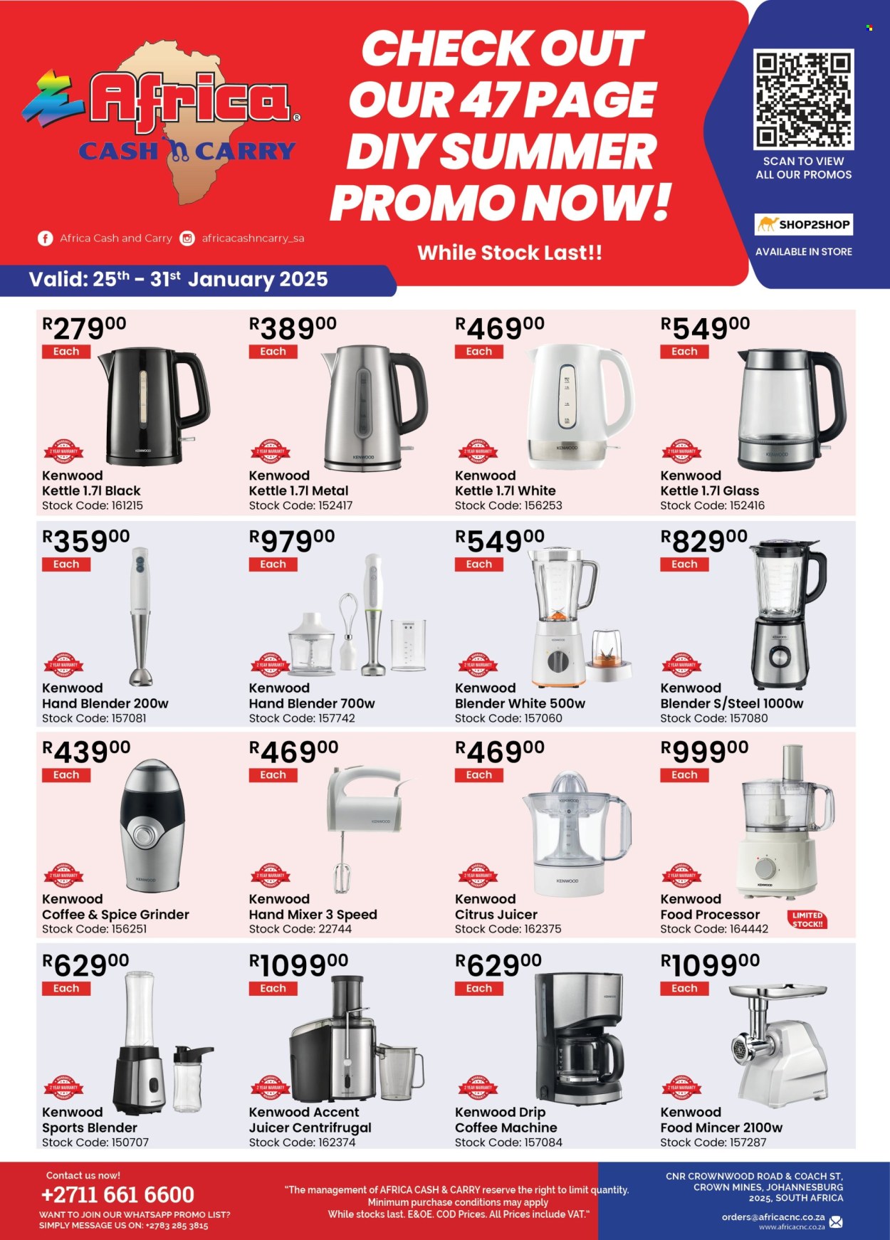 Africa Cash & Carry specials - 25/01/2025 - 31/01/2025. Page 1