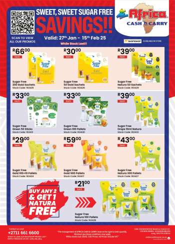 Africa Cash & Carry catalogue  - 27/01/2025 - 15/02/2025.