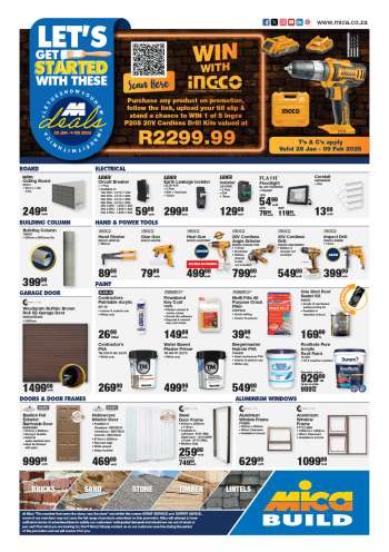 Mica catalogue  - 28/01/2025 - 09/02/2025.