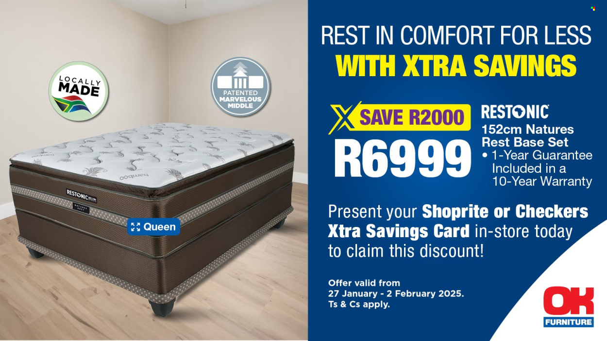 OK Furniture specials - 27/01/2025 - 02/02/2025. Page 1