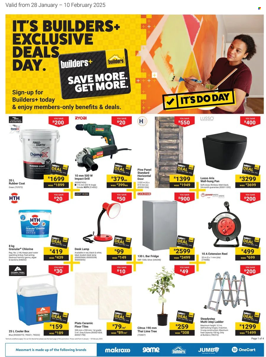 Builders specials - 28/01/2025 - 10/02/2025. Page 1