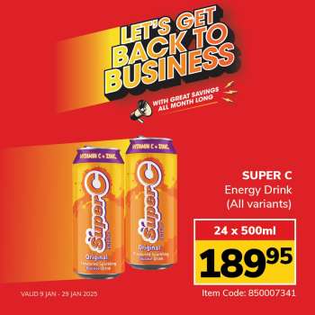 Jumbo Cash & Carry catalogue  - 09/01/2025 - 29/01/2025.